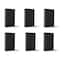 6 Pack: 5.5" x 8" Black Sketchbook by Artist's Loft™